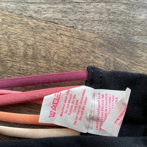 Victoria’s Secret PINK stretch multi strand headband comfort colors mauve LN - Picture 3 of 5